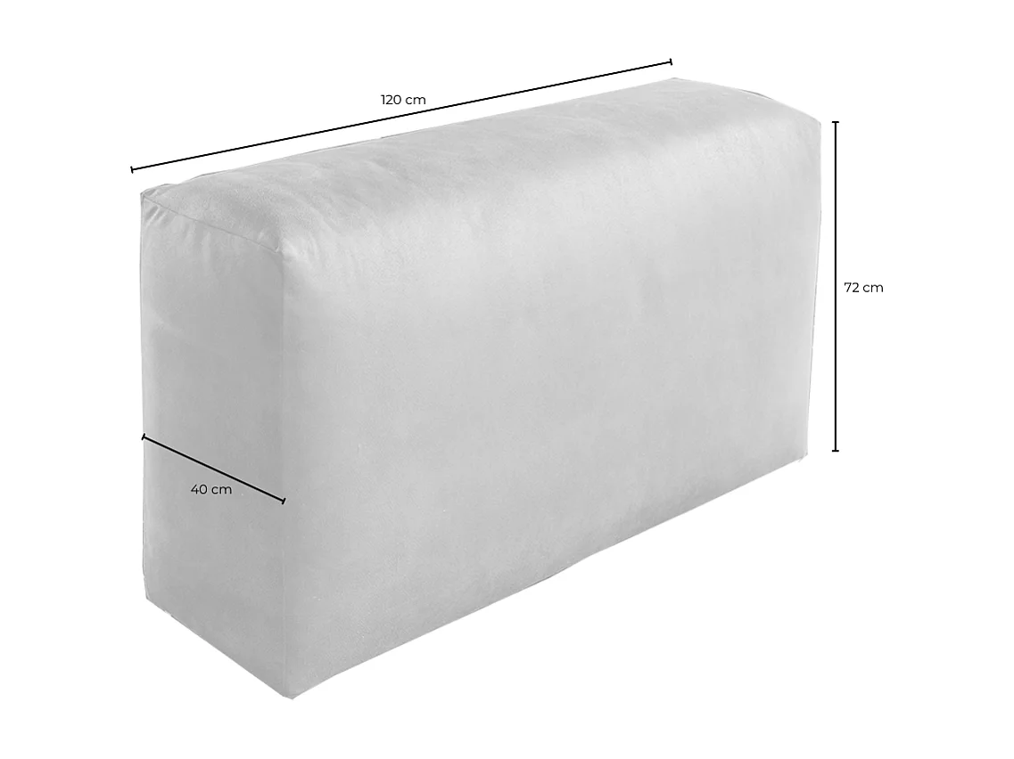 Armlehne - Braun Lederfaserstoff - MIA