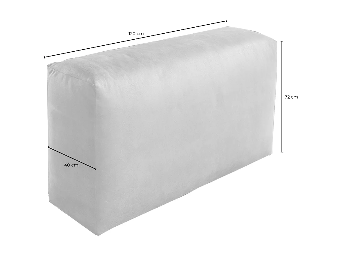 Armlehne - Braun Lederfaserstoff - MIA