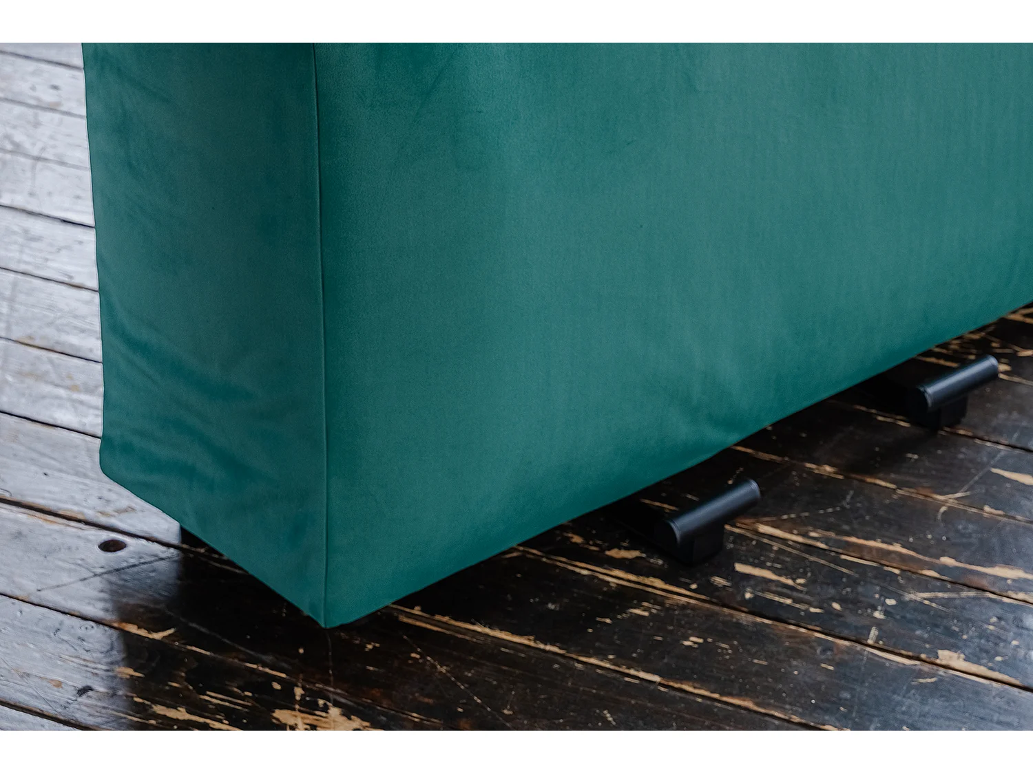 Armlehne - Grün Velvet - MIA