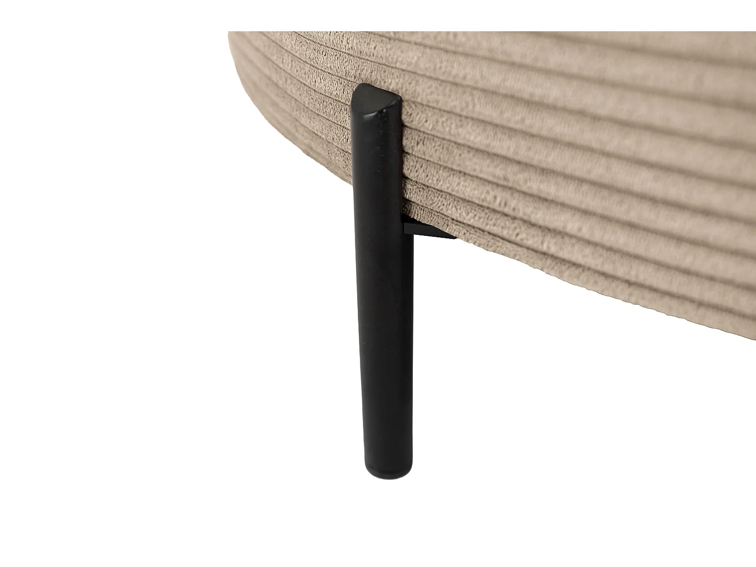 Hoekbank Parma Studio Hills, stof Poso, links, beige (02)