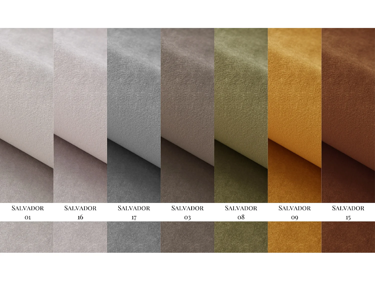 Canapé d'angle Parma Studio U, pour salon, tissu Salvador, gris-beige (01)