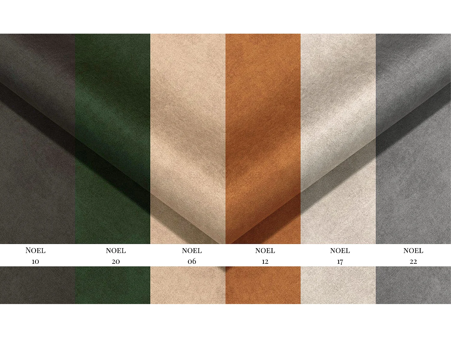 Hoekbank Falio U2, Noel-stof, oranje (12)