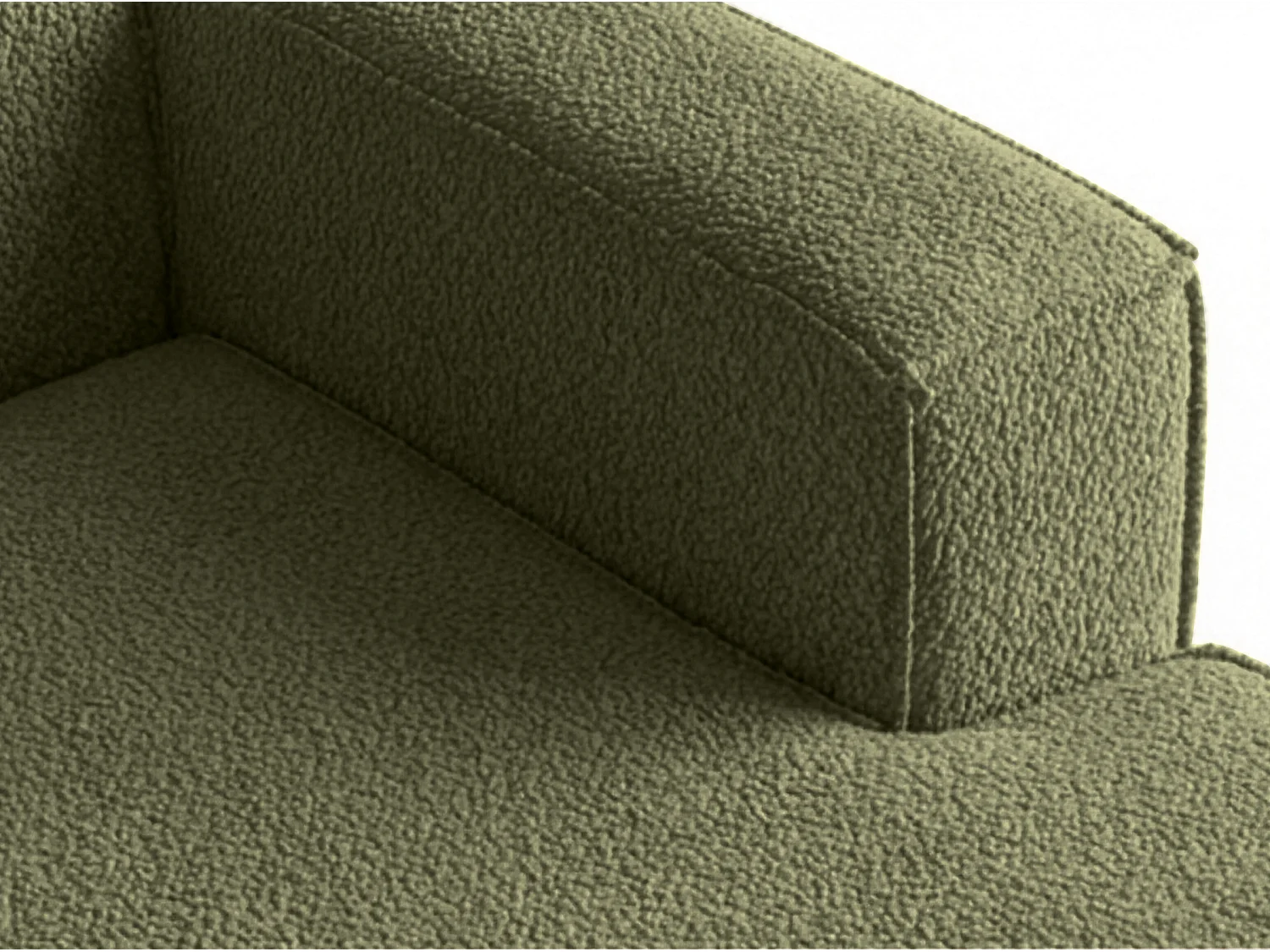 Narożnik Parma Studio, do salonu, tkanina Quelle, prawy, zielony (38)