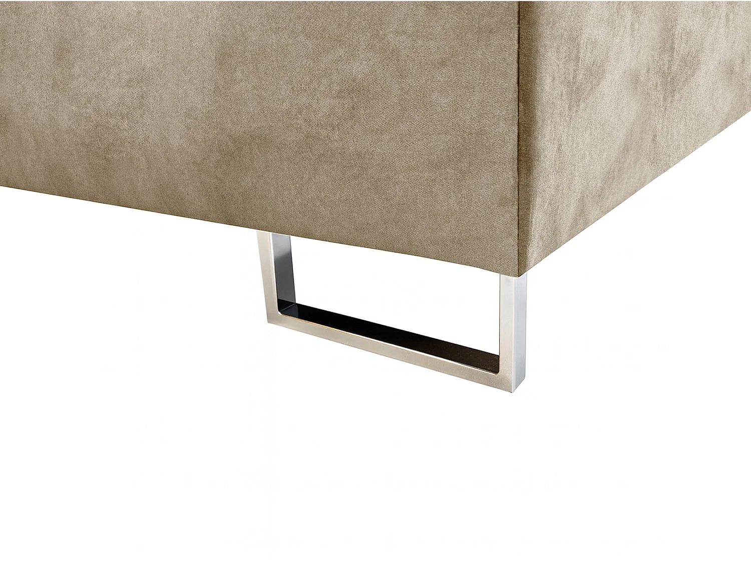 Hoekbank Falio U2, Noel-stof, beige (06)