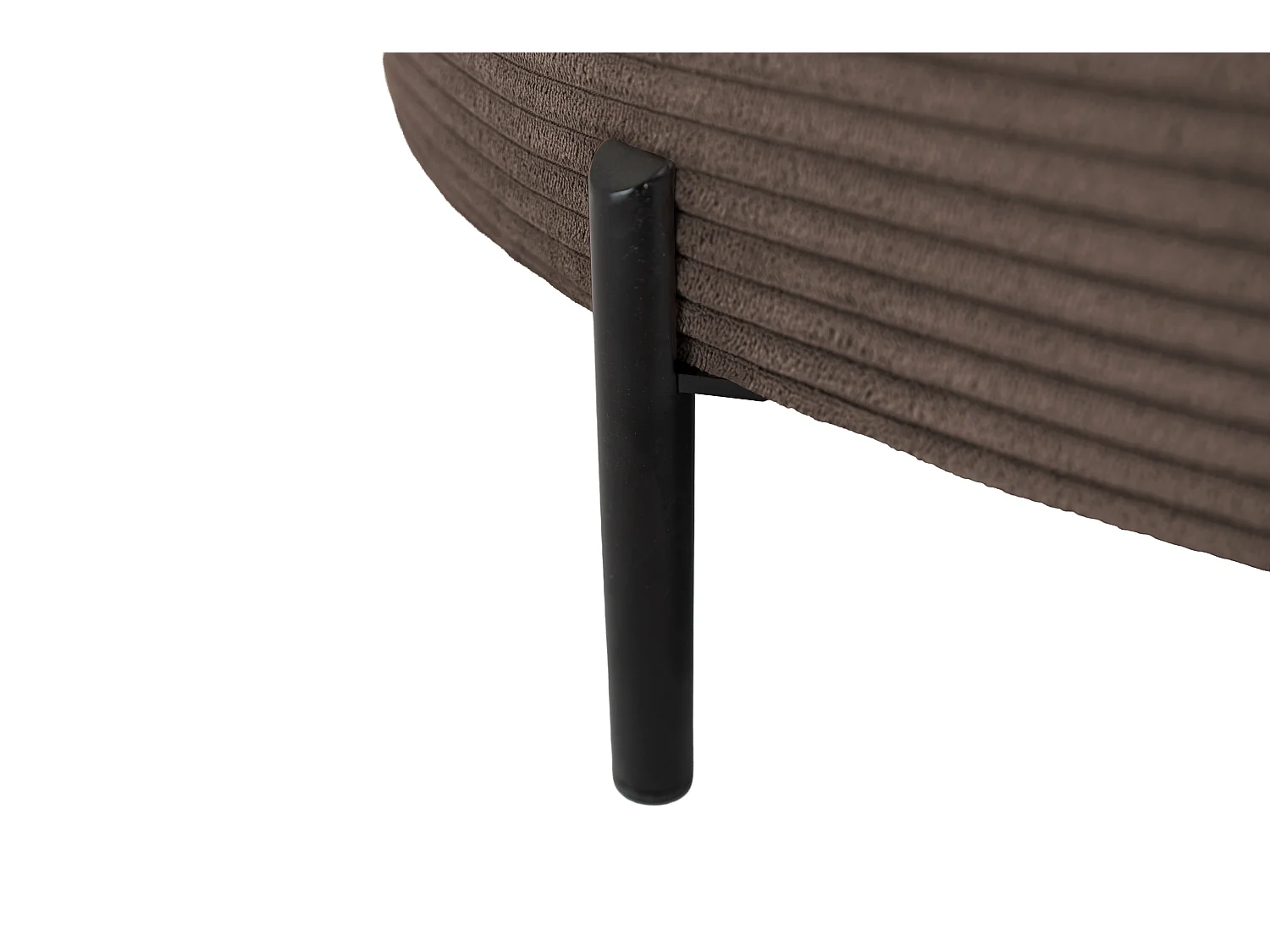 Hoekbank Parma Studio Hills, stof Poso, links, bruin (06)