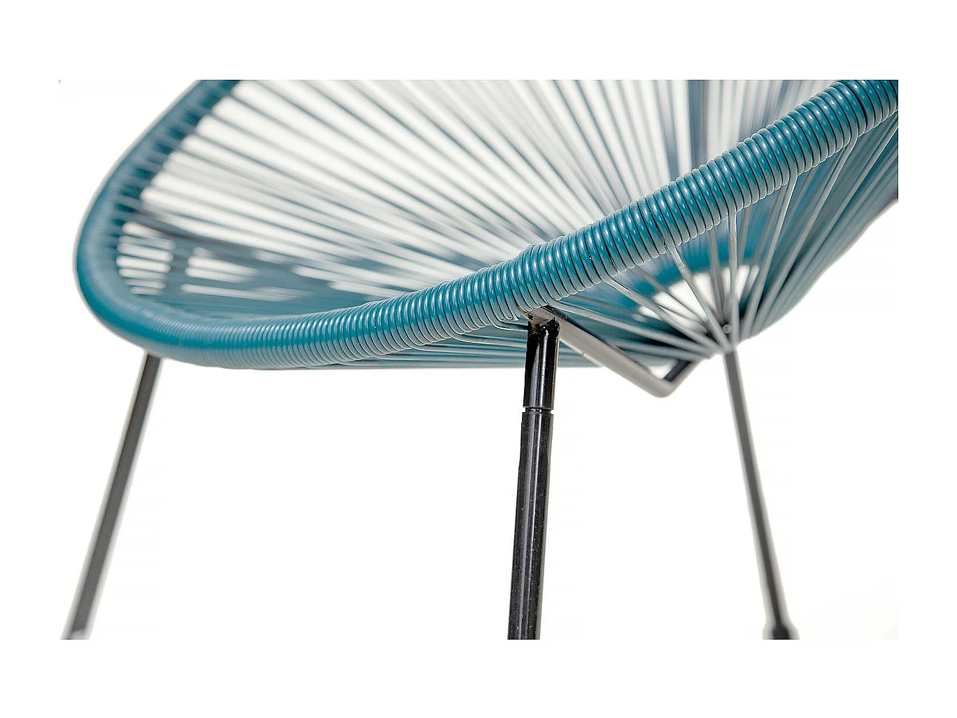 Lot de 2 fauteuils de jardin "Ania" - Bleu clair