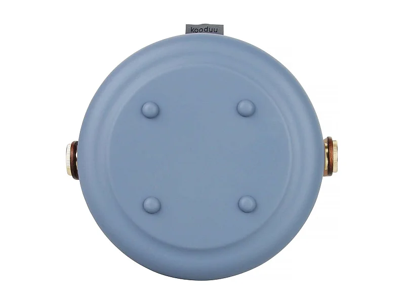 Lampada LED portatile Bluetooth "Lite-up Play" Earth - Suono 360°, luce calda 3000K, batteria 18h, design in legno e silicone