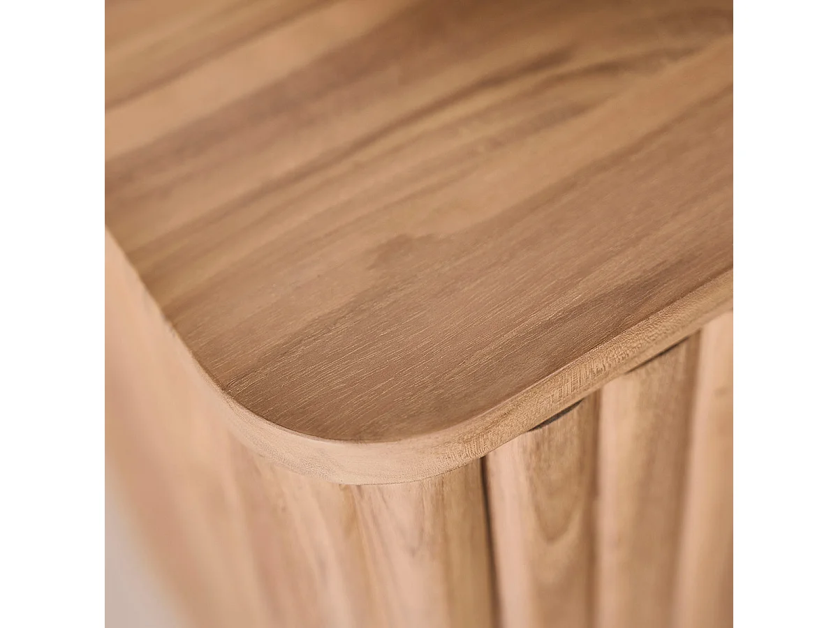 Mobile bagno sospeso in massello di teak