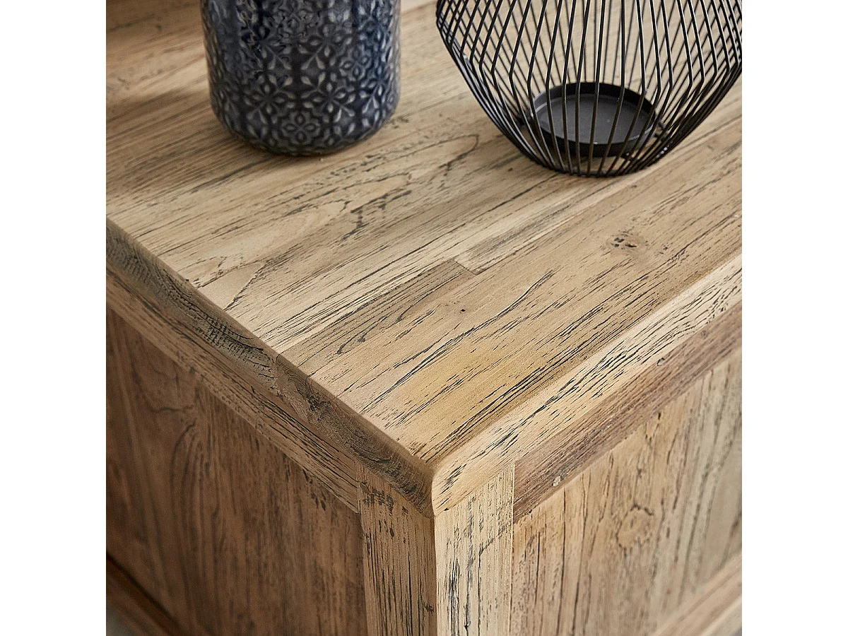 Mobile TV in teak riciclato massello 160 cm