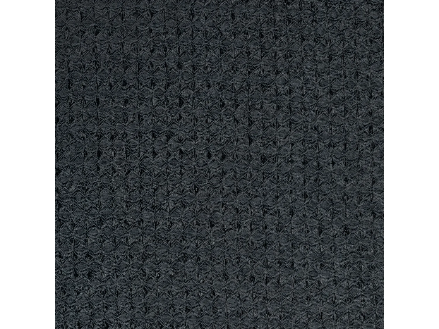 Jeté de Canapé "Gaufré" 130x160cm Gris Anthracite