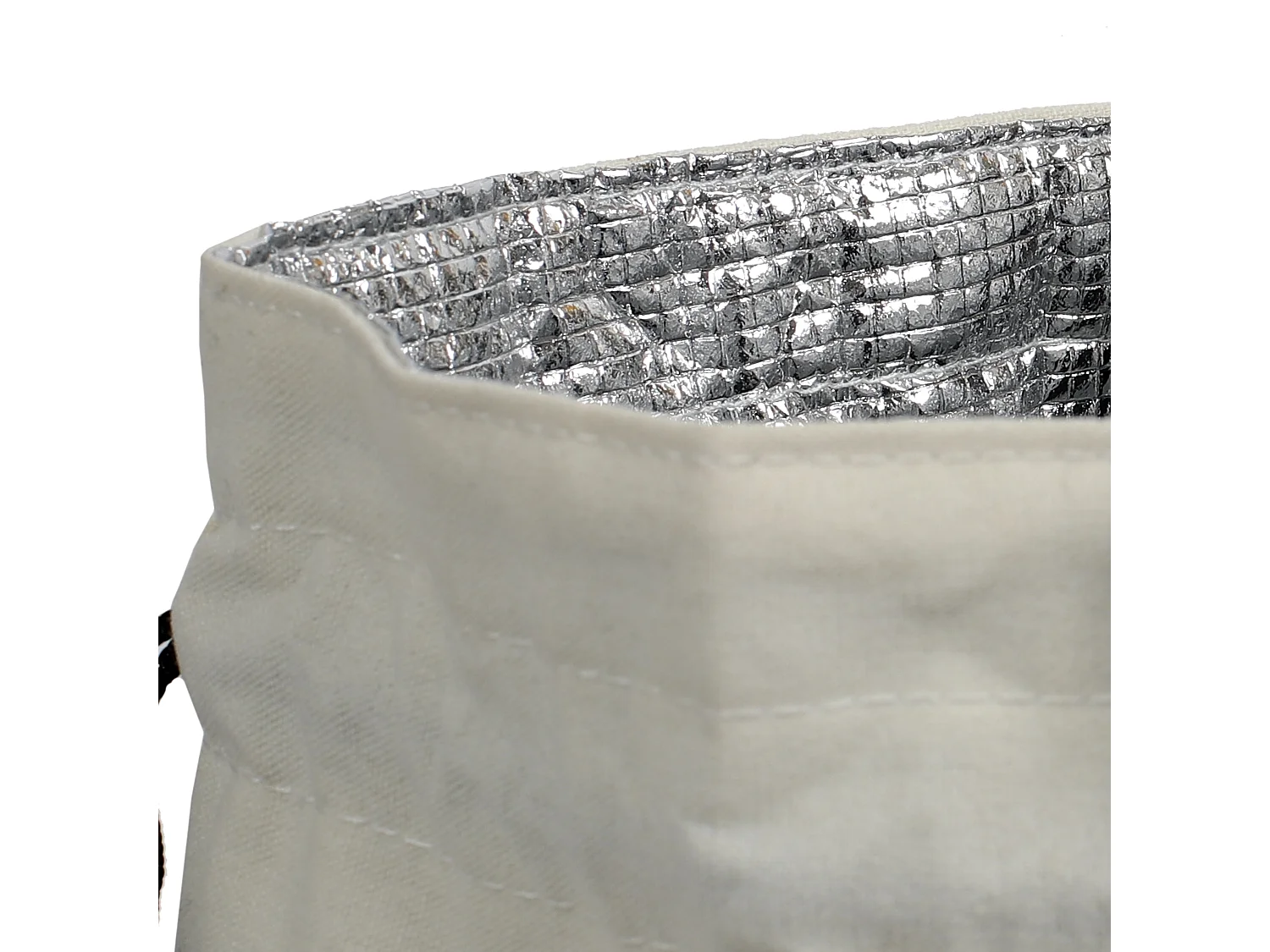 Sac Fraicheur En Coton Blanc, Vert