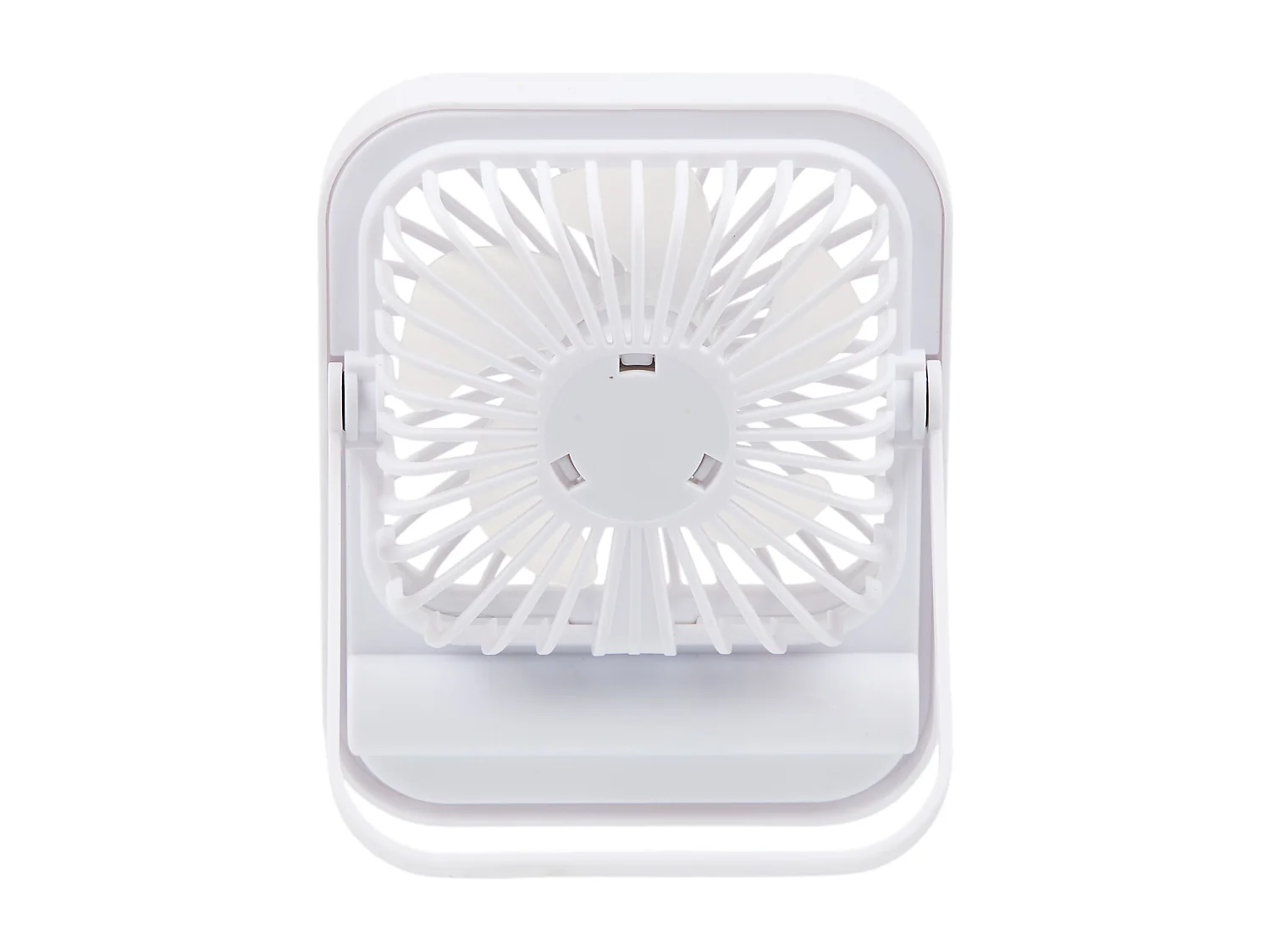 Ventilateur Portable Compact Et Rechargeable Blanc