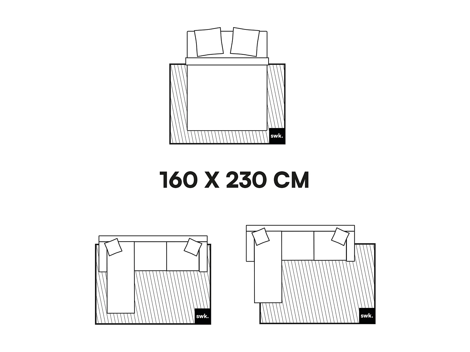 Tapis intérieur uni beige 160x230cm - Oscaria