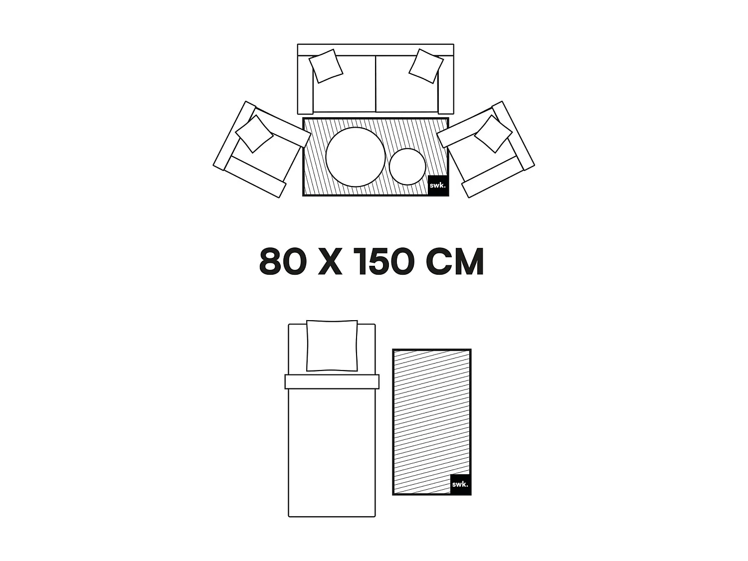 Tappeto interno bianco semplice