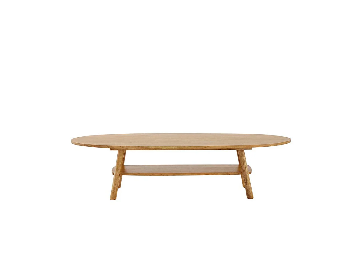 Mesa de centro de mindi macizo