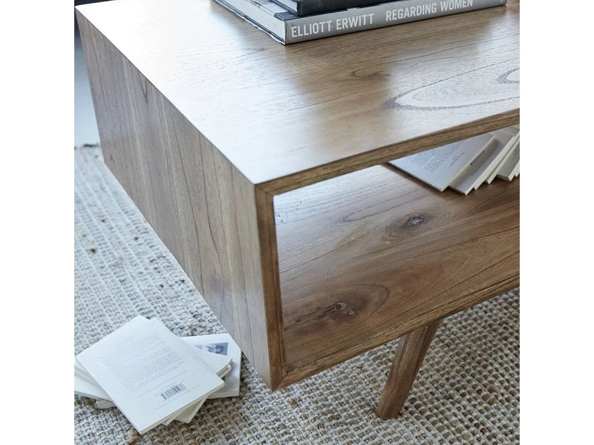 Table basse en mindi massif 120 cm