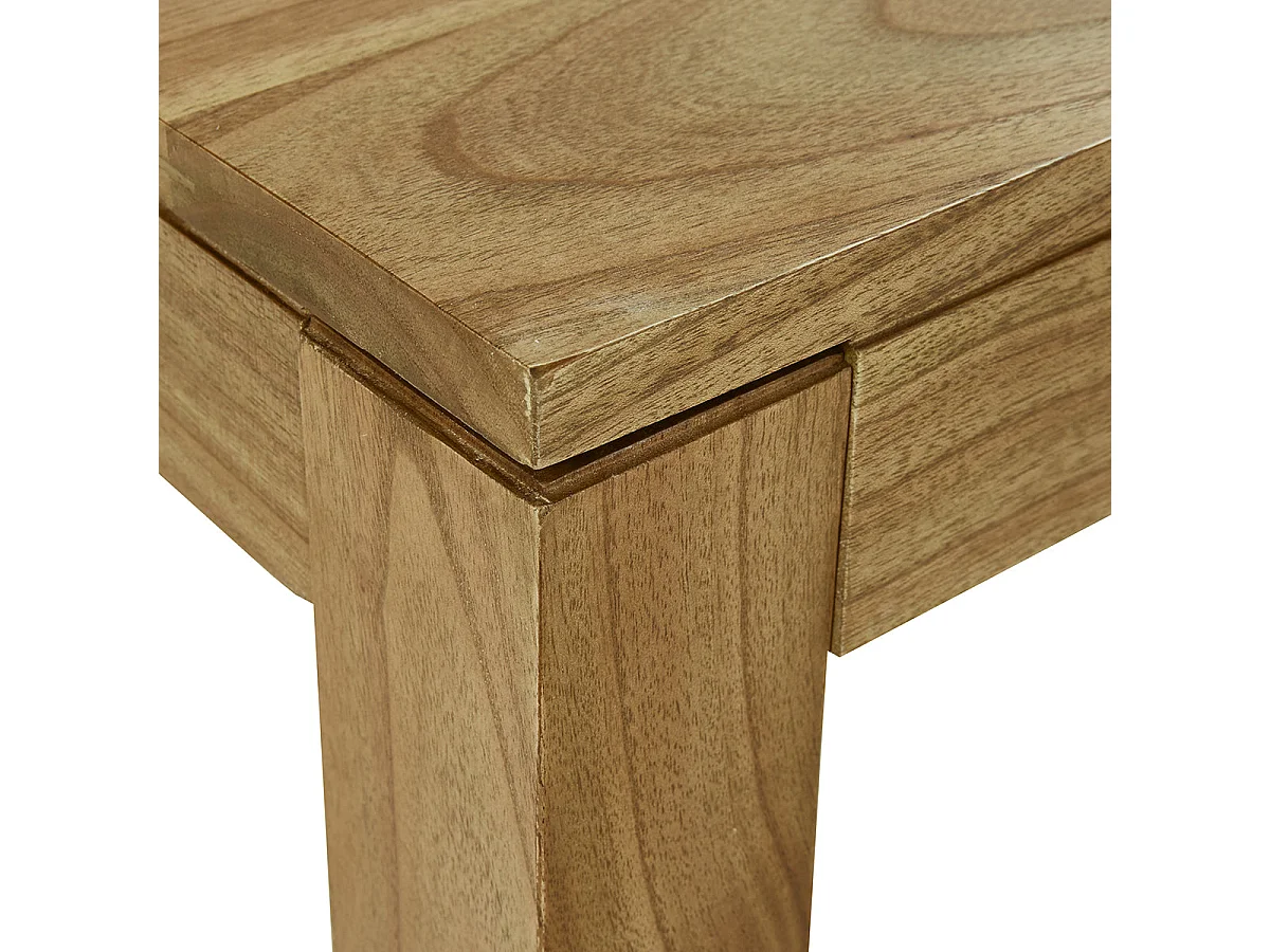 Table basse en mindi massif 140 cm