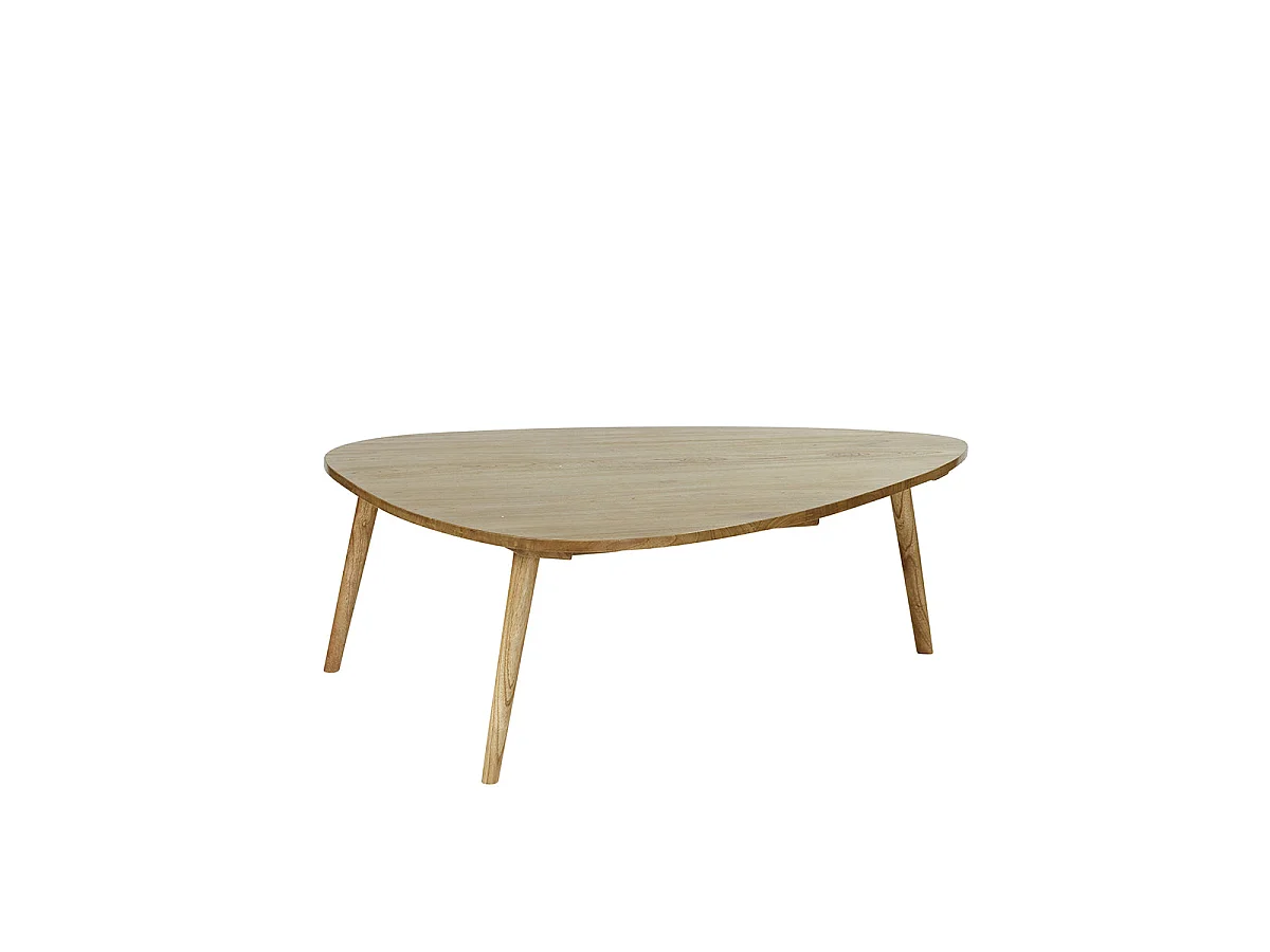 Mesa de centro de mindi macizo