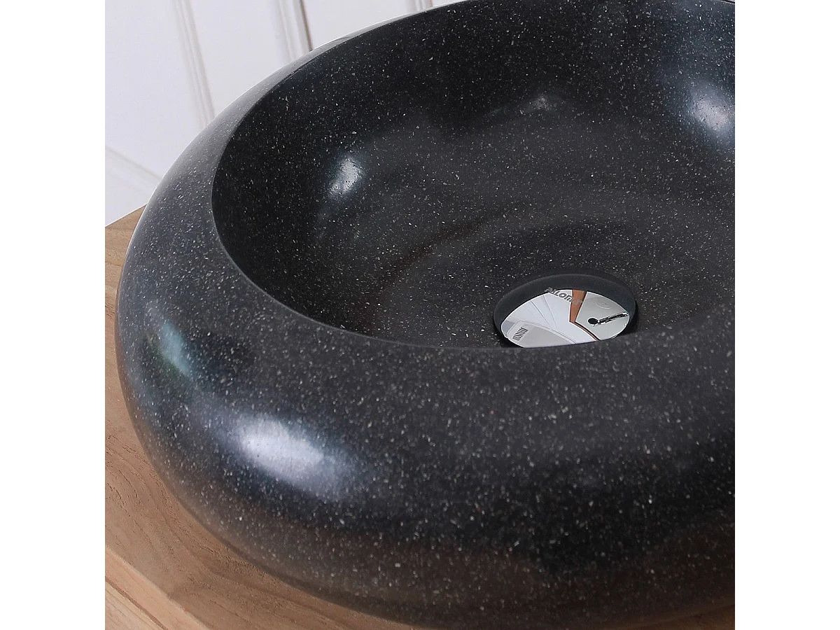 Vasque à poser donuts en terrazzo