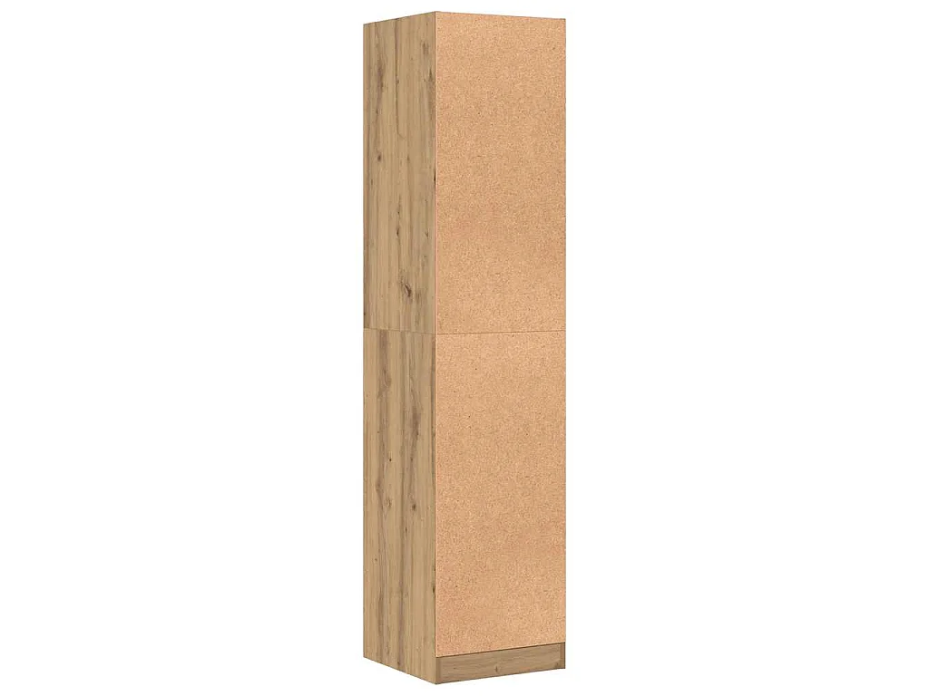 Armoire d'apothicaire chêne artisanal bois d'ingénierie