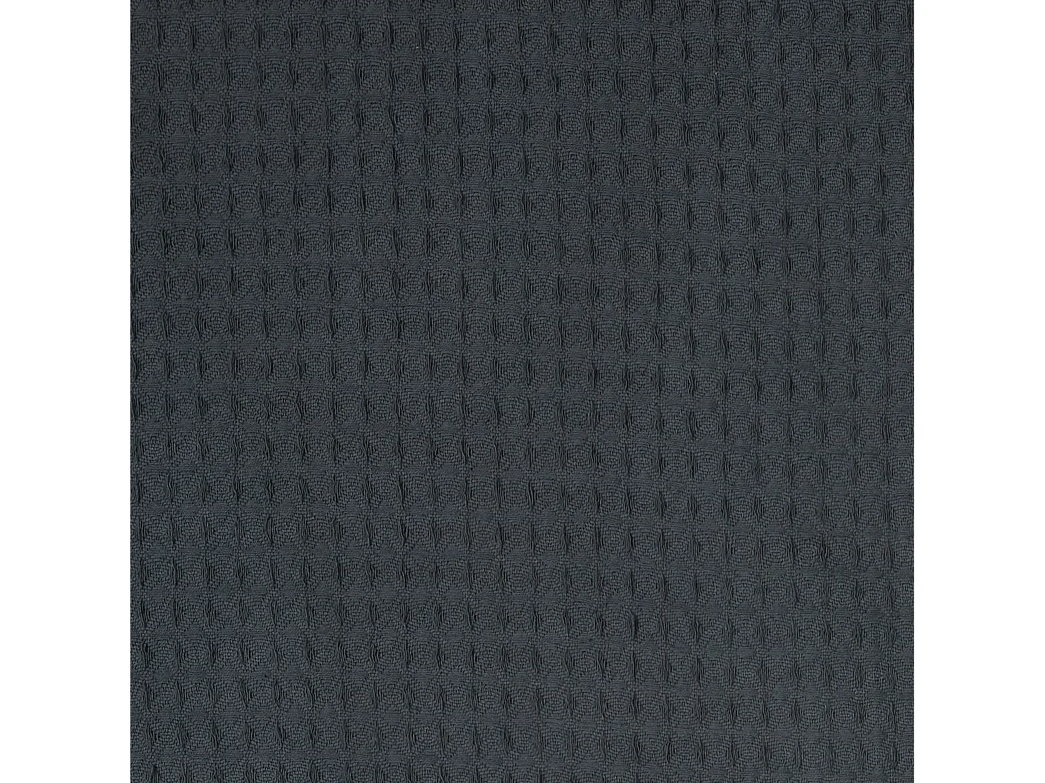 Jete De Canape Gaufre Gris Anthracite 150x200cm Gris
