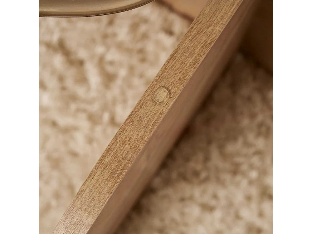 Table basse ronde en verre Aeris