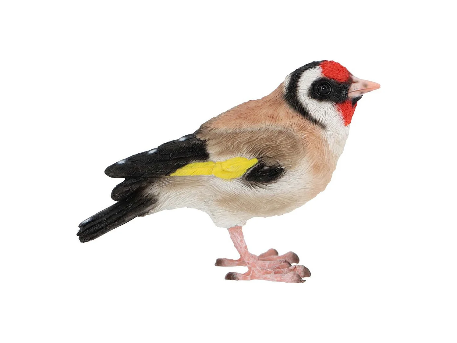 Oiseau décoratif extérieur en polyrésine Chardonneret