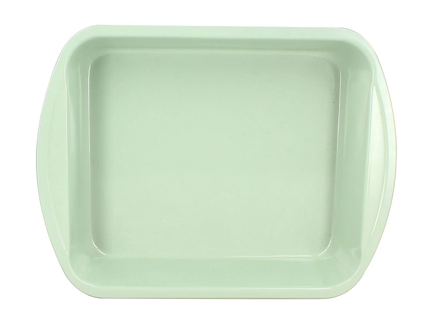 Menastyl - Plat A Four Colorama 35x27cm En Acier Carbone Celadon