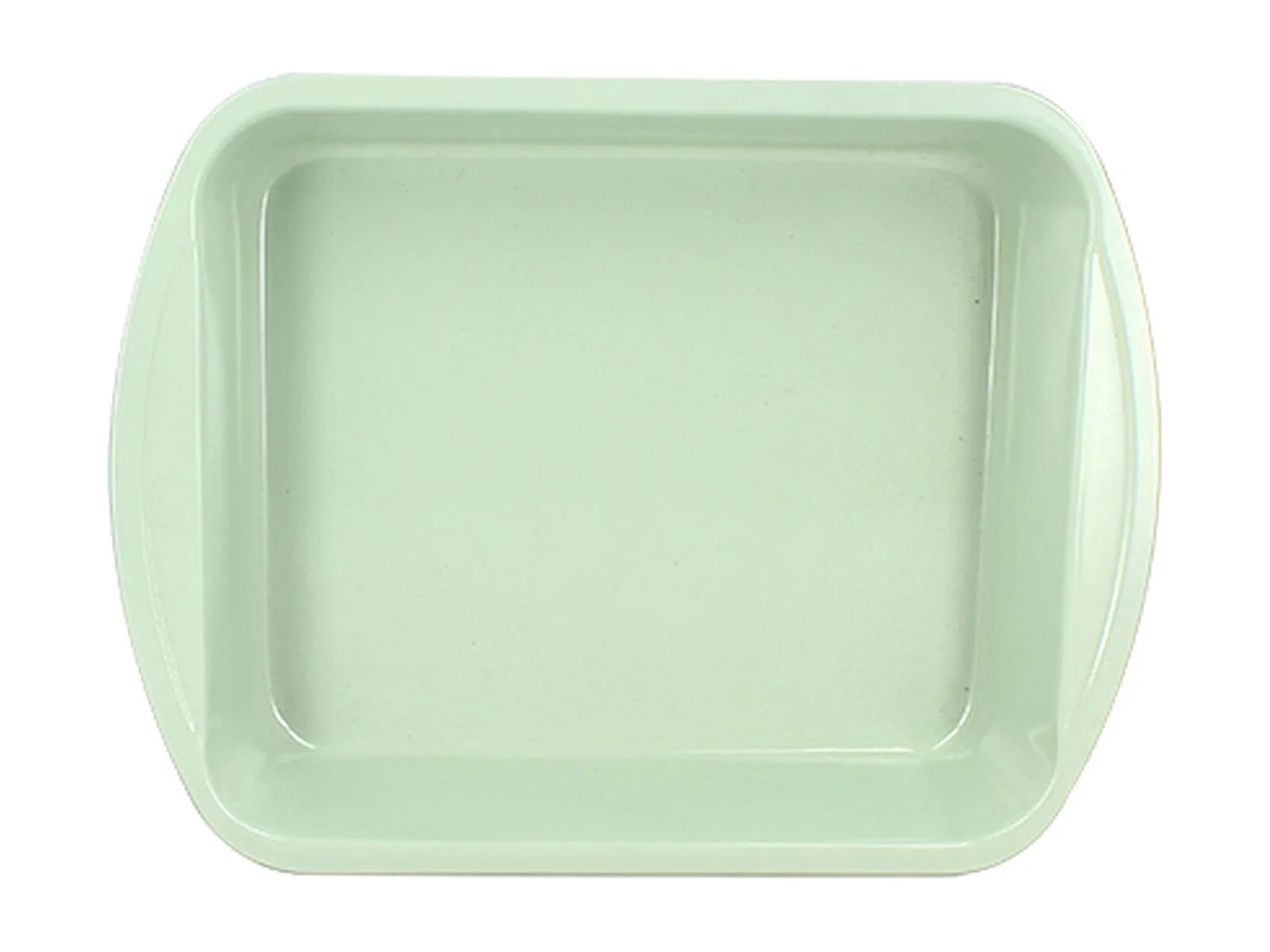 Menastyl - Plat A Four Colorama 35x27cm En Acier Carbone Celadon