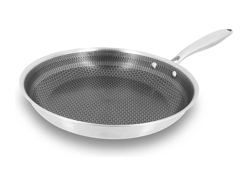 Menastyl - Poele Trinox Revetu 28cm En Acier Inoxydable