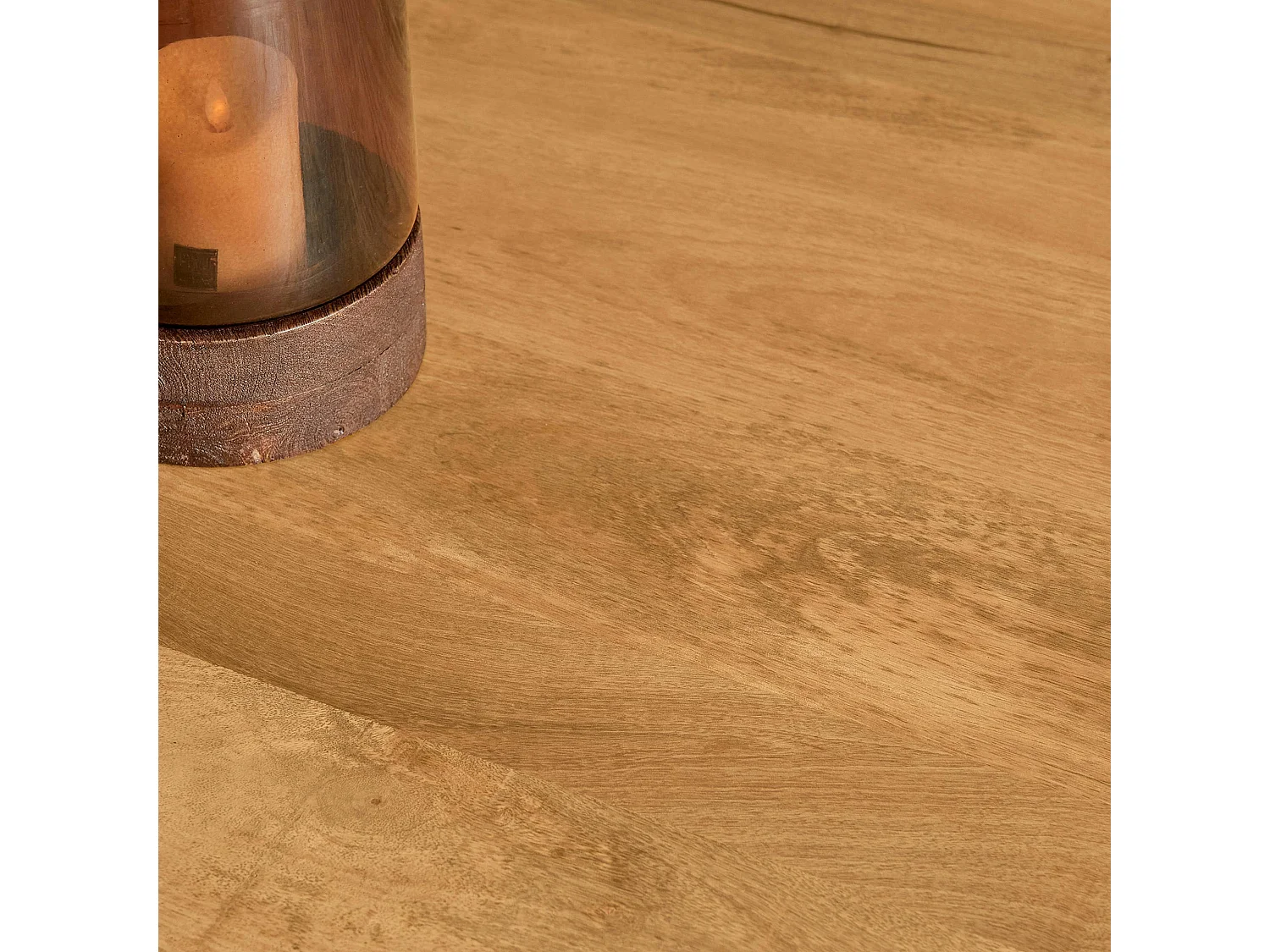 Table à manger ovale en bois clair 180 cm RIVANO