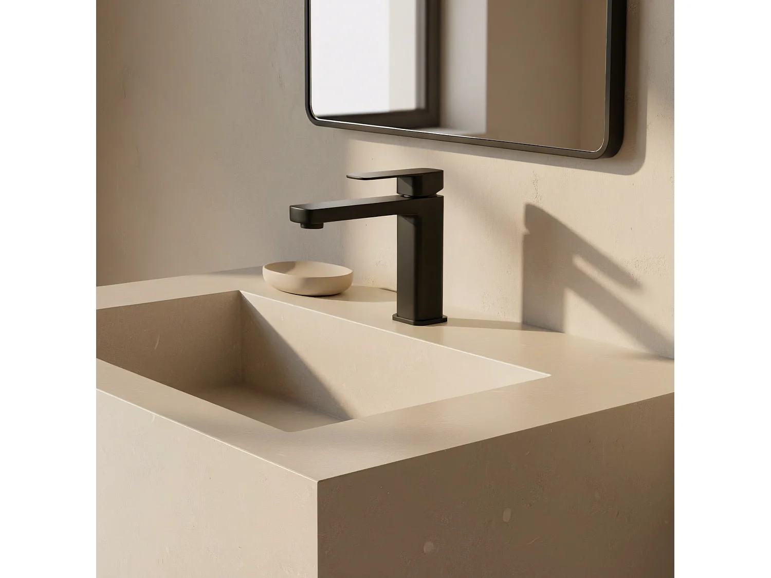 Robinet De Lavabo Rea Arlo Low Black