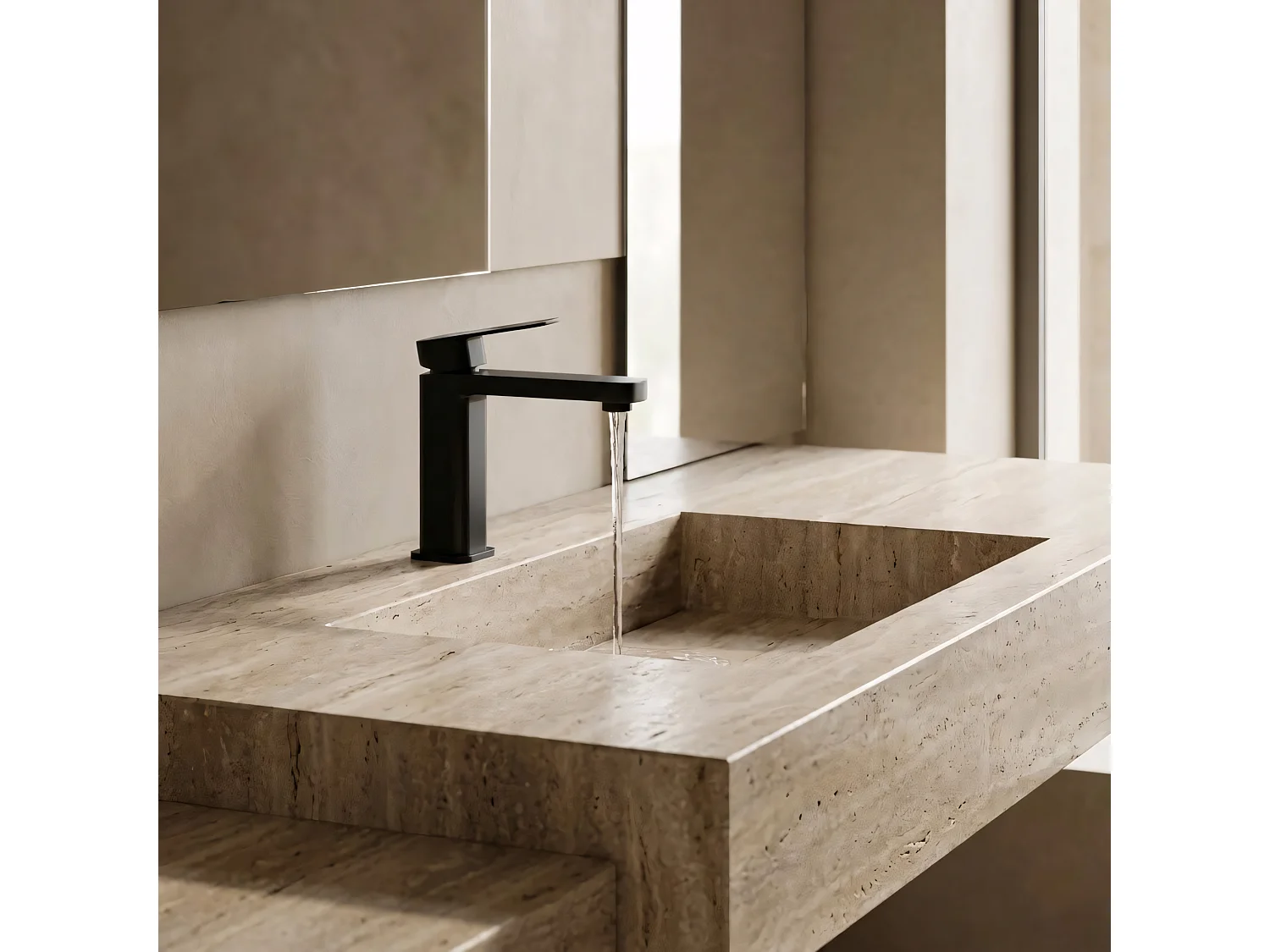 Robinet De Lavabo Rea Arlo Low Black