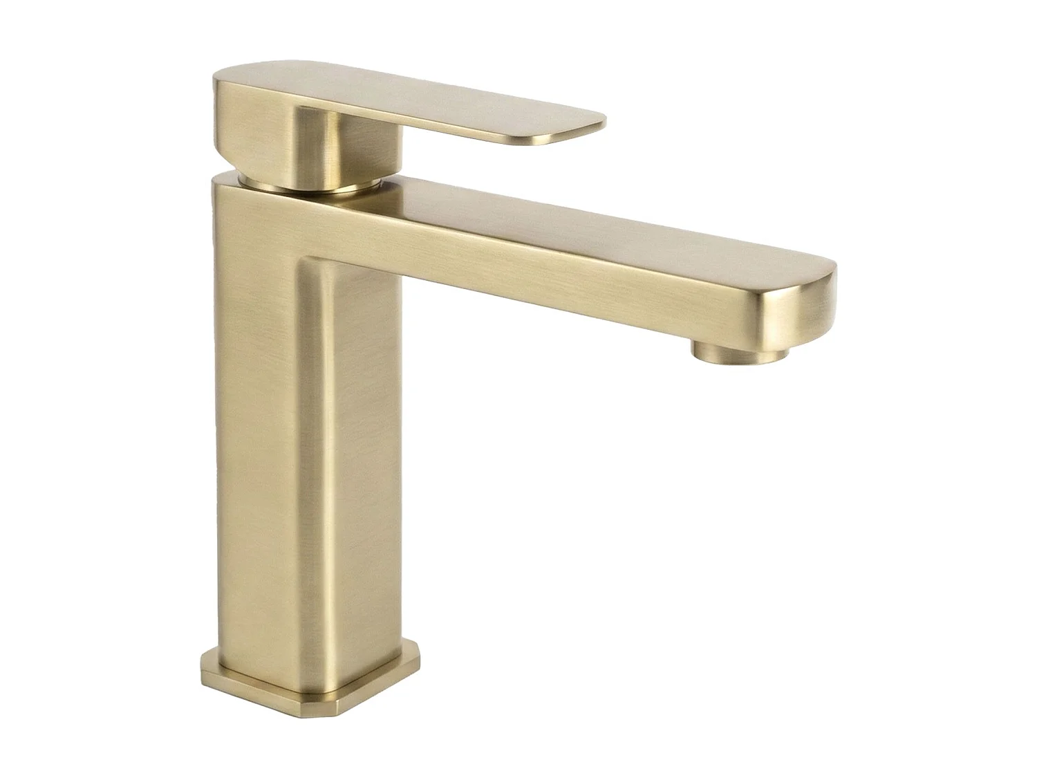 Robinet De Lavabo Rea Arlo Low Brushed Gold