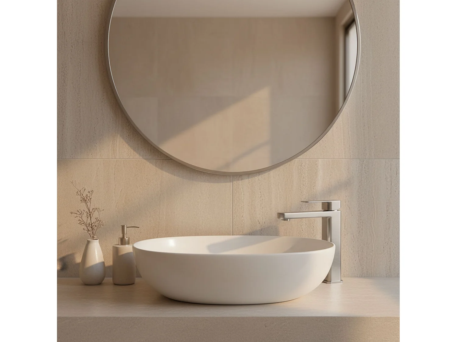 Robinet De Lavabo Rea Arlo High Brush Nickiel