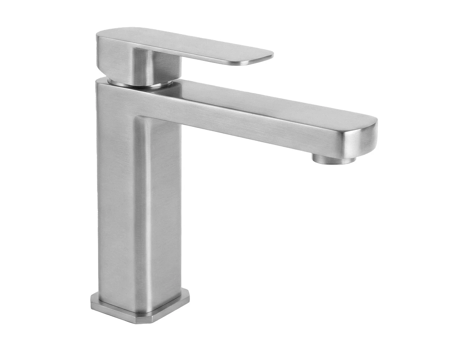 Robinet De Lavabo Rea Arlo Low Brush Nickiel