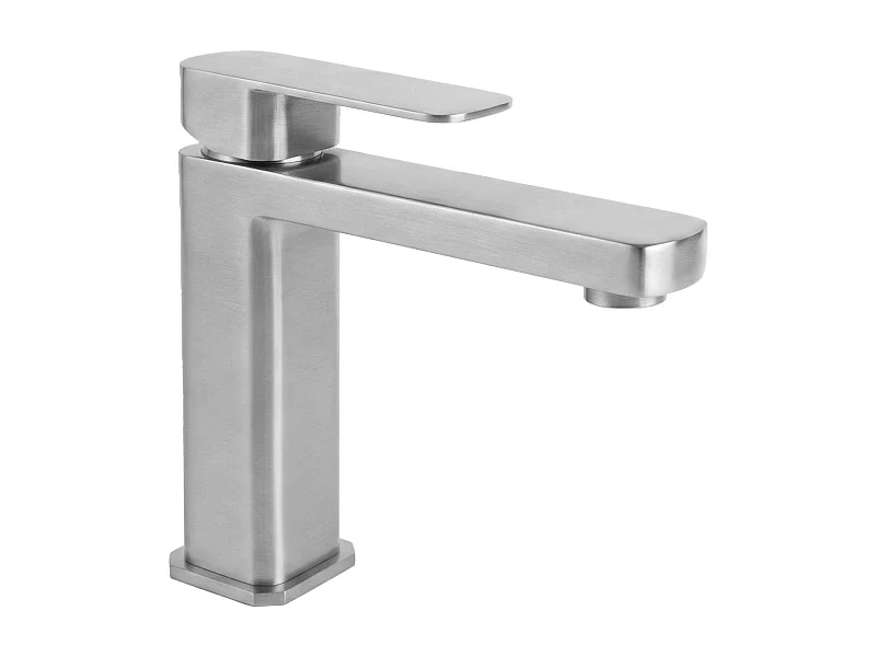 Robinet De Lavabo Rea Arlo Low Brush Nickiel