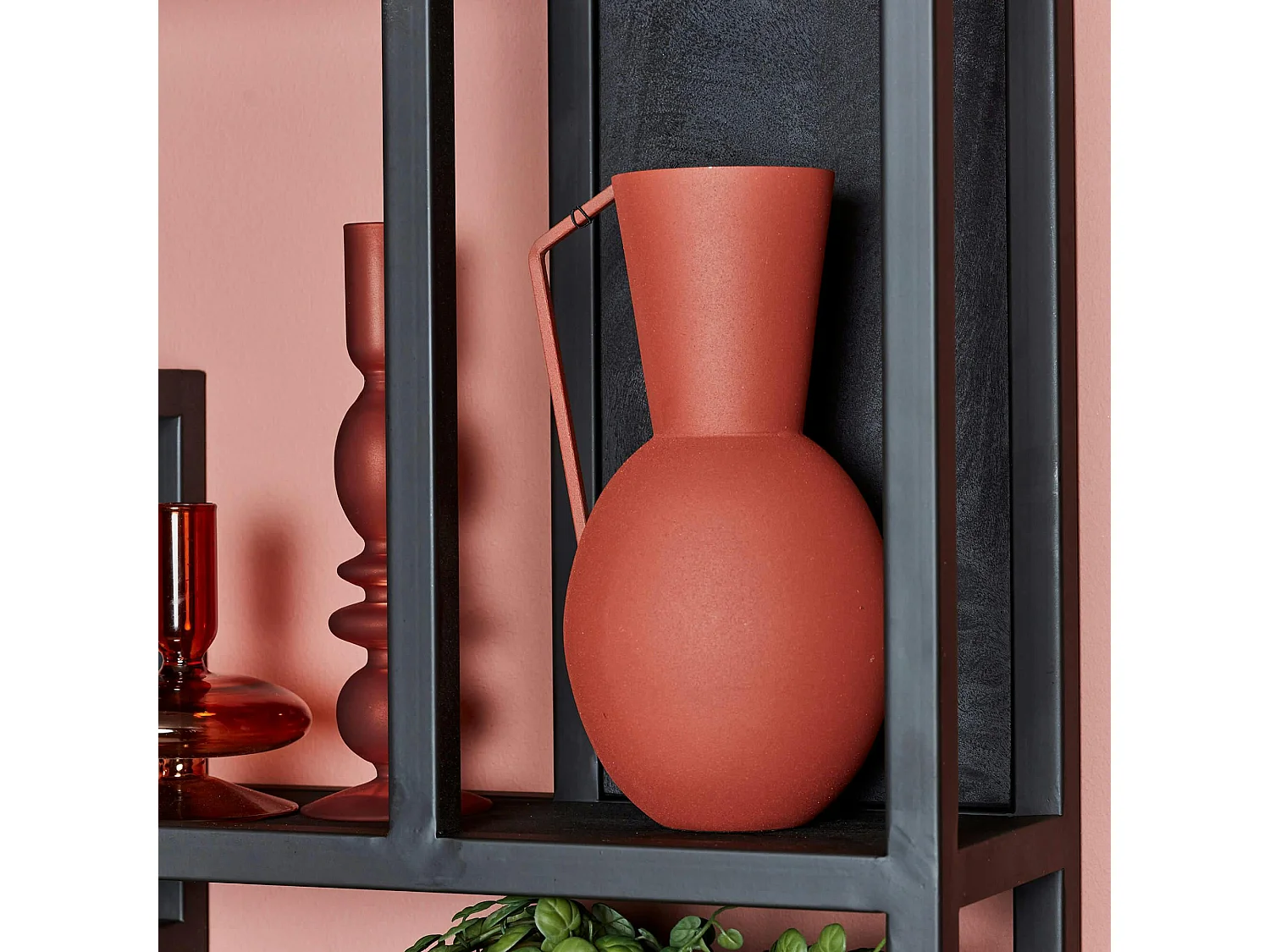 Etagère murale noire 7 niches ALVERA