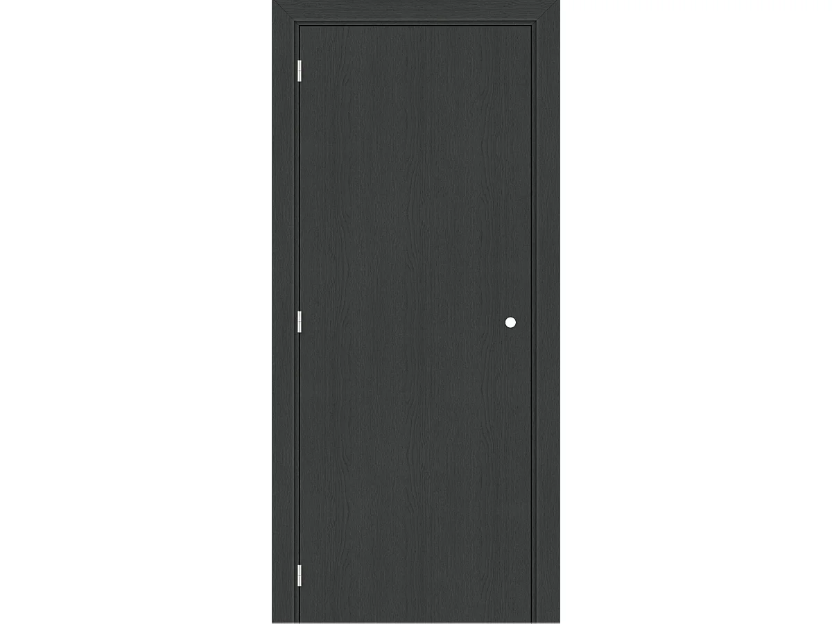 Bloc porte Grey Oak H204 x L93 Poussant Droite Cotes Tableau