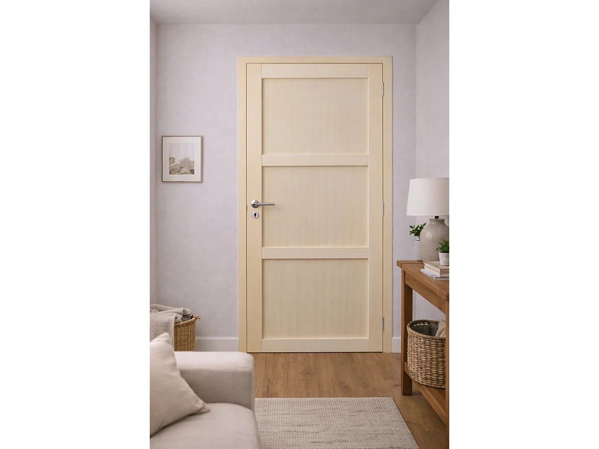 Blocco Porta Ayous 3 Pannelli H204 x L83 Pannello Laterale Sinistro a Spinta + Maniglia