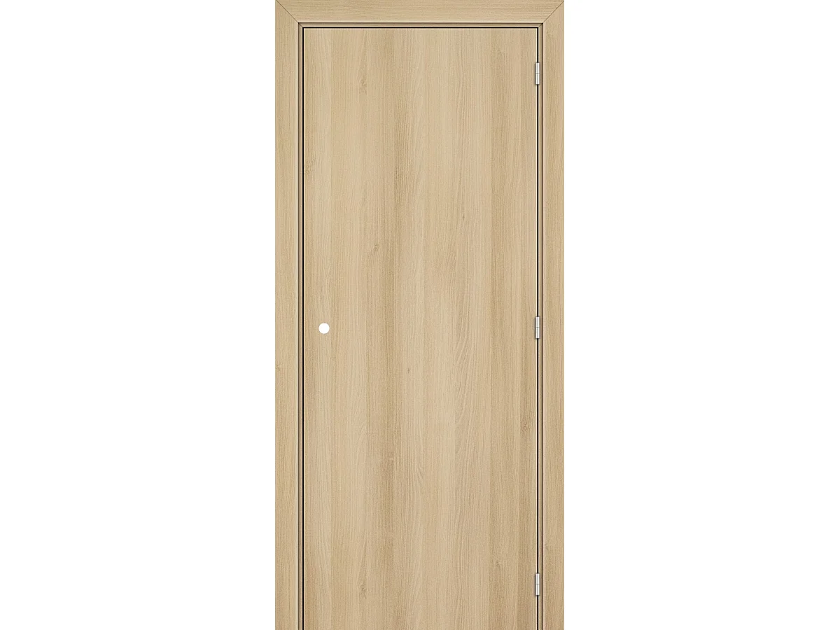 Bloc Porte Honey Oak H204 X L83 Côte Tableau P.gauche Gd Menuiseries