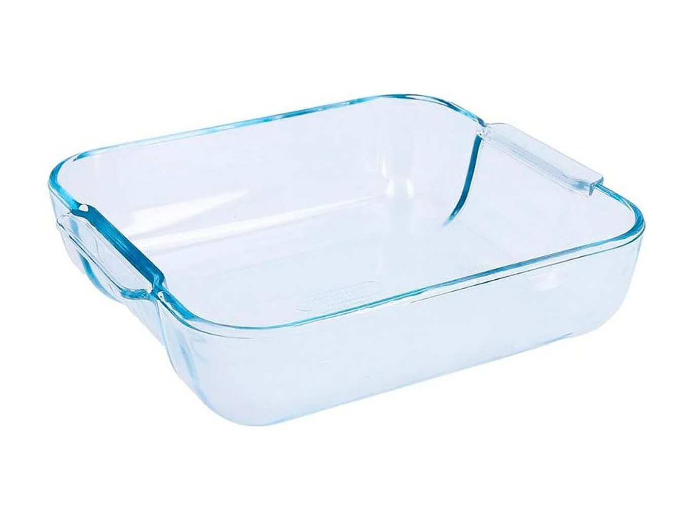 Fuente de horno Classic Pyrex cuadrada con asas vidrio 6x25x22 cm