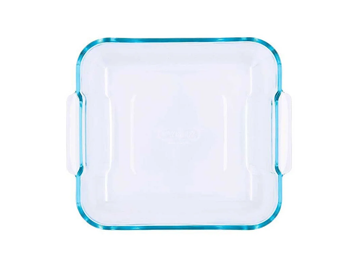 Fuente de horno Classic Pyrex cuadrada con asas vidrio 6x25x22 cm