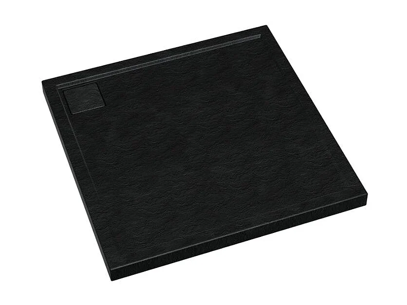 Duschwanne Stabildense® Ultralight Premium Duschwanne QUANTI SCHWARZ 80x80 cm