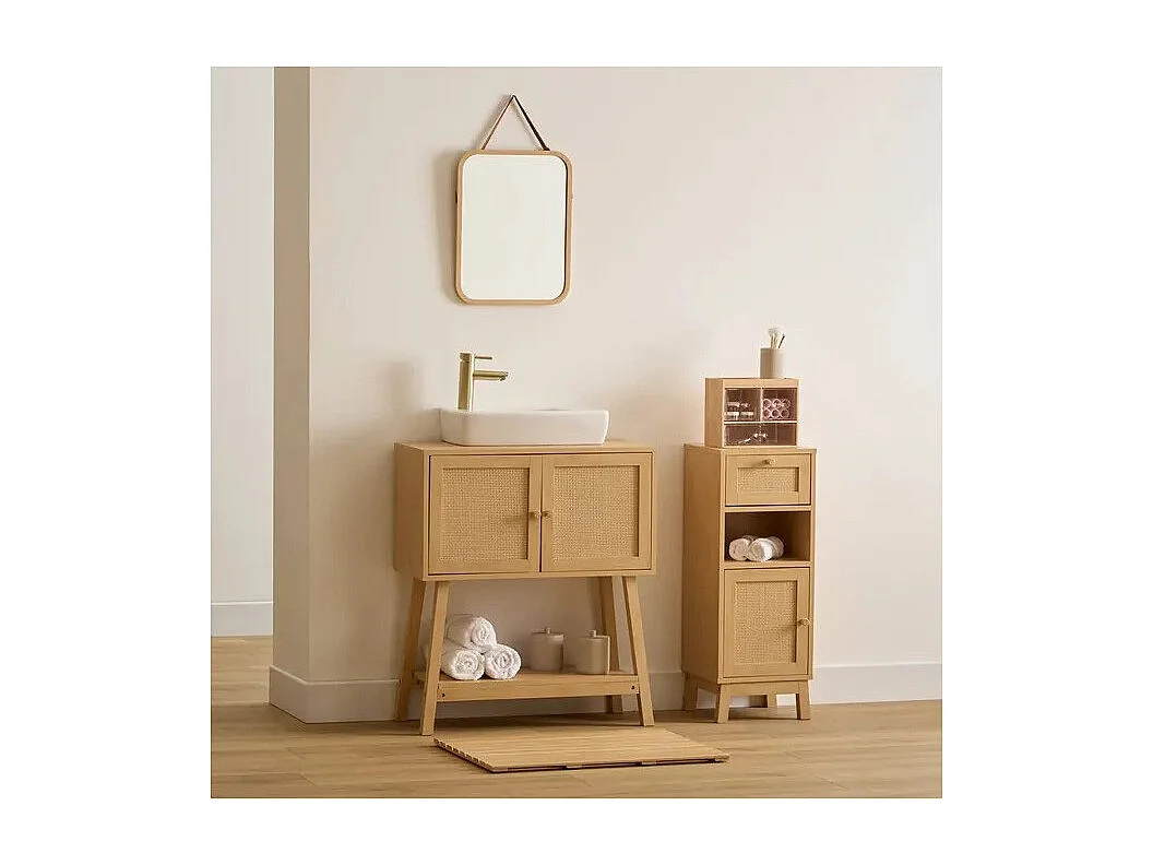 Meuble bas Cane 1 tiroir 1 porte 5five