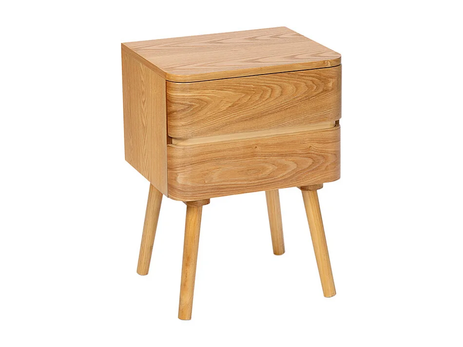 table de nuit bois pin oggi - 40x34x55 cm