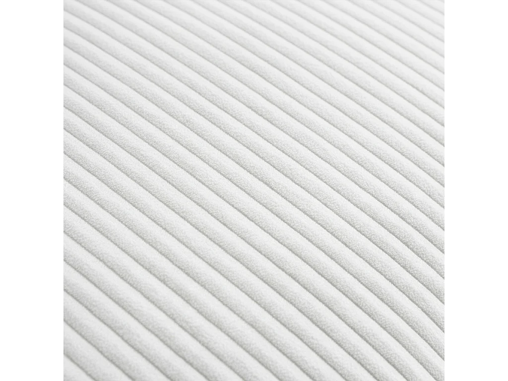 Divano letto in velluto a coste con struttura in legno di eucalipto e