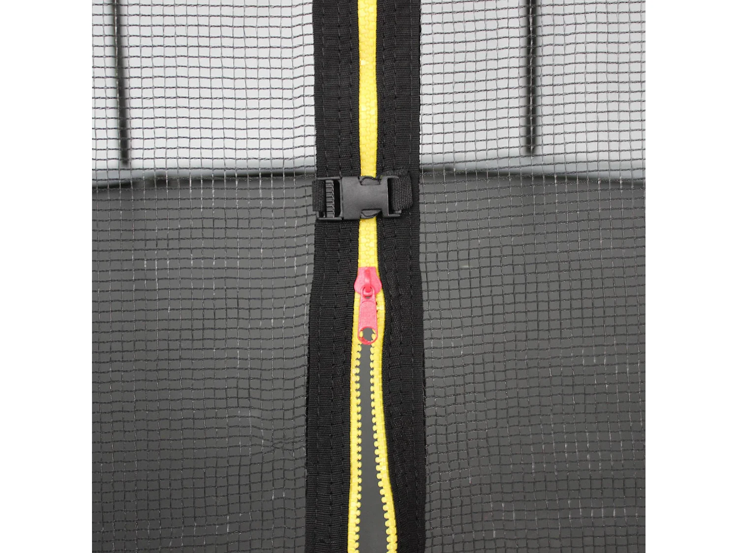 Trampolino 370cm rete di protezione, grigio