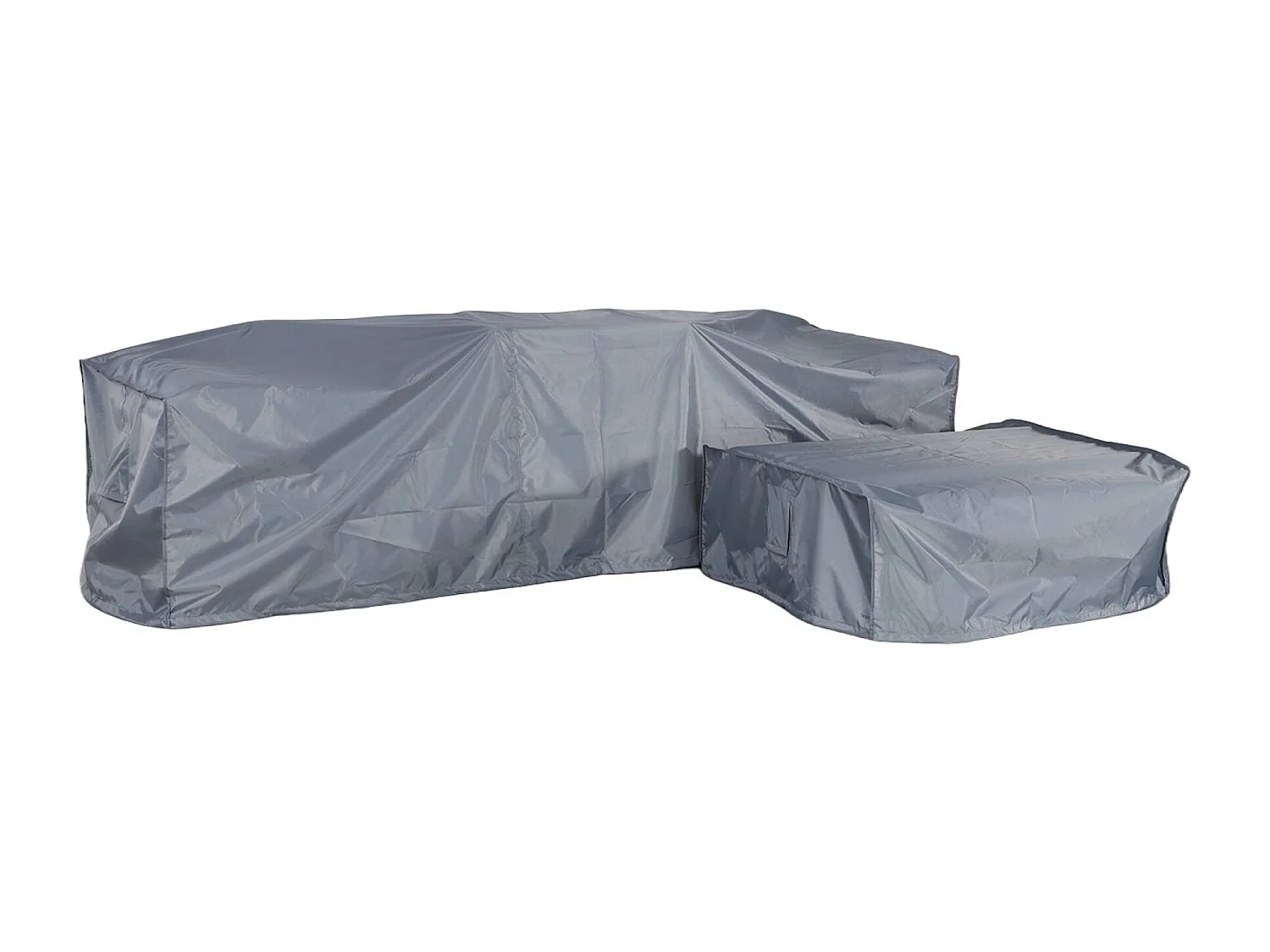 Salotto da giardino modulare in alluminio, 4 posti, bianco