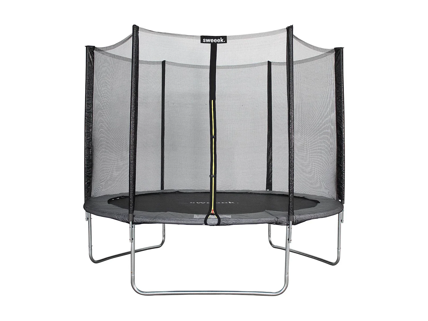 Trampoline rond Ø 305cm gris avec son filet de protection - Mars - Trampoline de jardin 3m 300 cm | Qualité PRO. | Normes EU